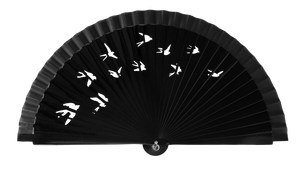 Fan "Gold Vol d'Oiseaux"