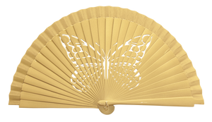 Fan "Gold Papillon"