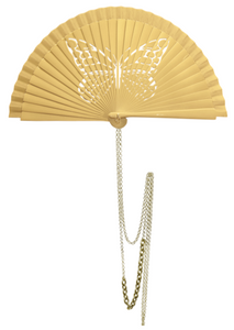 Fan "Gold Papillon"